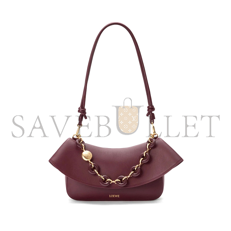 LOEWE MEDIUM OLA BAG IN SMOOTH CALFSKIN AP22P22X07 (26*18*13cm)